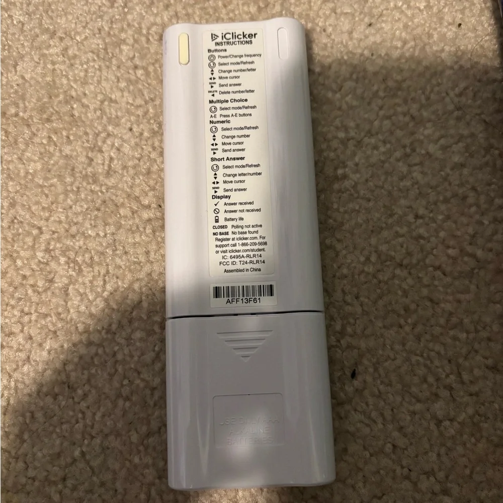 iClicker 2 Remote Control - Picture 3 of 3